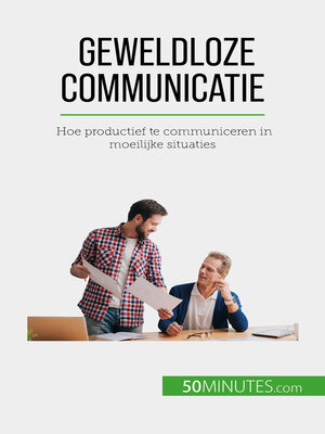 cover image of Geweldloze communicatie